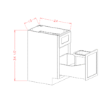 OM-B15FHTCPO Oxford Mist Base Cabinets - Image 4