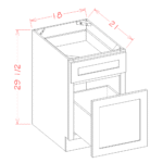 OM-DFB18 Oxford Mist Base Cabinets - Image 4