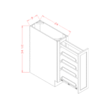 OM-BT9PO Oxford Mist Base Cabinets - Image 4