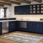 SN-W3615GD Shaker NAVY Wall Cabinets