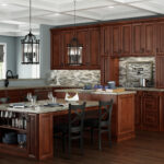 CS-W1818GD Raised Panel Saddle Wall Cabinets