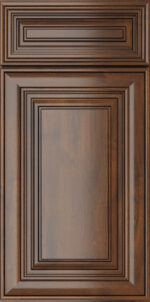 CS-W2118GD Raised Panel Saddle Wall Cabinets - Image 2