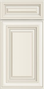 CW-RS33-TypeA Raised Panel Antique White Accessories - Image 2