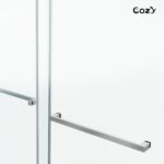 56-61" W x 66" H Frameless Double Sliding Tub Door - Image 13
