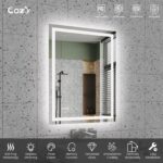 28" x 36" LED Bathroom Vanity Mirror – Wall-Mounted, Dimmable, Anti-Fog, Tempered Glas - Image 6