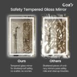 28" x 36" LED Bathroom Vanity Mirror – Wall-Mounted, Dimmable, Anti-Fog, Tempered Glas - Image 10