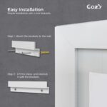 48" x 36" LED Bathroom Vanity Mirror – Wall-Mounted, Dimmable, Anti-Fog, Tempered Glass - Image 7